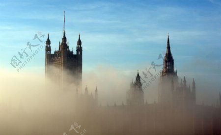 伦敦雾景图片