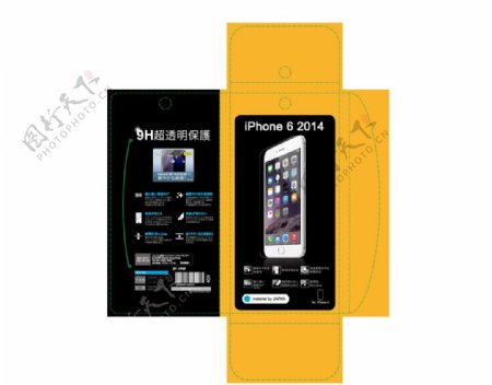 iPhone6保护膜包装展图片
