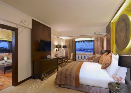 泰国酒店房间图片