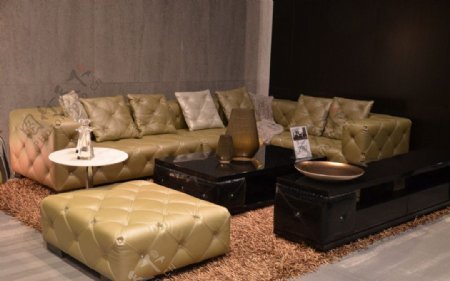 现代客厅沙发图片