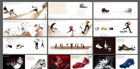 运动鞋鞋类画册图片
