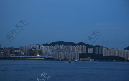 香港维多利亚港海港图片