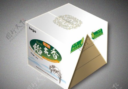 稻花香米包装平面图图片