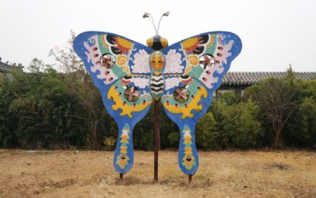 杨家埠文化大观园风筝图片