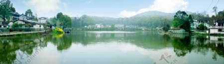 天马湖风景图片
