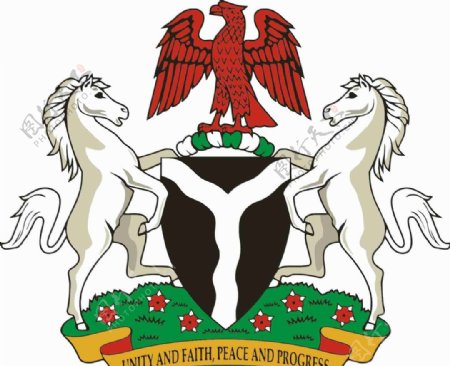 尼日利亚国徽图片