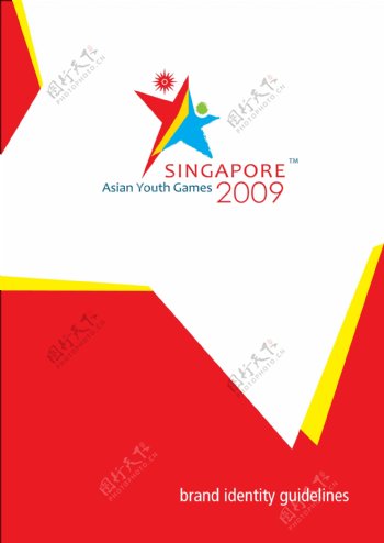 09新加坡青奥会标志图片