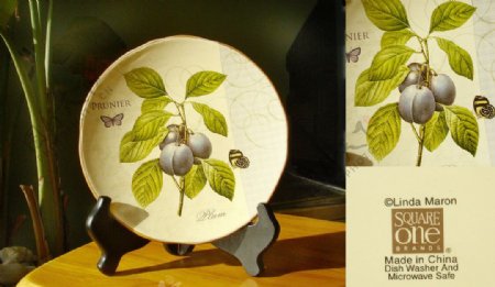 橄榄装饰盘图片