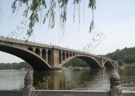 龙门石窟之拱桥图片