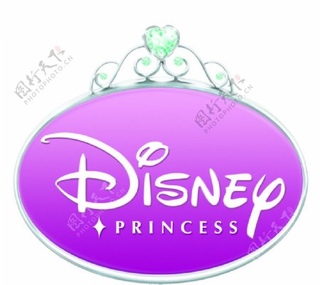 迪士尼水晶logo抠图素材图片