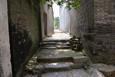 杨美古镇的街道图片