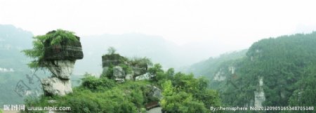 三峡高山景观图片