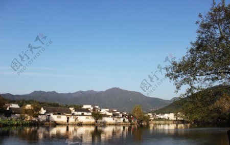 宏村远景图片