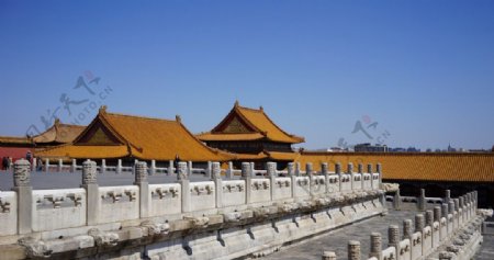 北京故宫背景场景图片