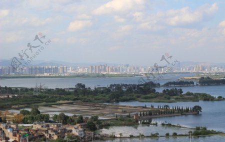 昆明城区远景图片