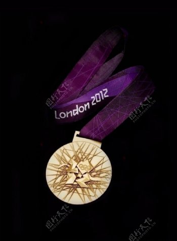 2012伦敦奥运会金牌图片