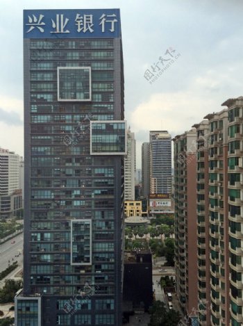 银行高楼大厦图片
