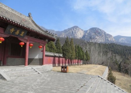 嵩岳寺景色图片