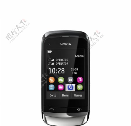 诺基亚C2手机图片
