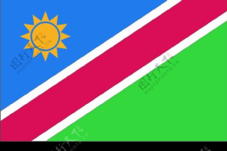 纳米比亚国旗图片
