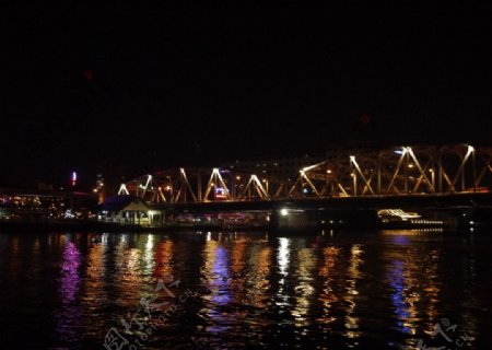 曼谷夜景图片