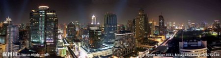 曼谷夜景图片