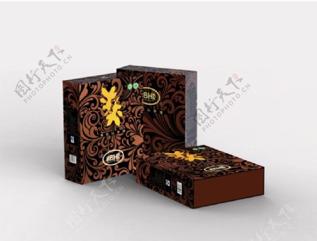 茶油包装礼盒平面图图片