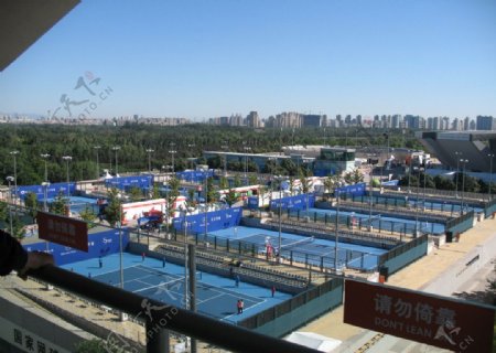 北京中网球场图片