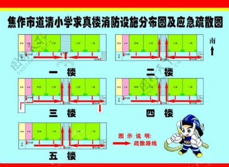 消防疏散图消防疏散图分层图片