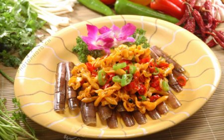 中式菜品花蛤图片