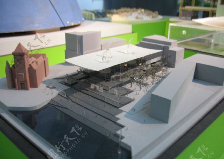 罗杰斯建筑模型图片