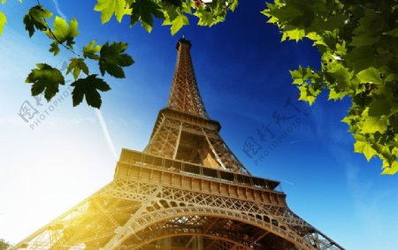 巴黎铁塔艾菲尔铁塔图片