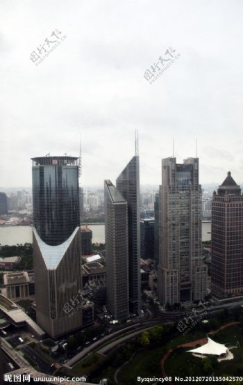 上海陆家嘴金融中心图片