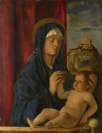 吉奥瓦尼贝里尼圣母圣婴图片