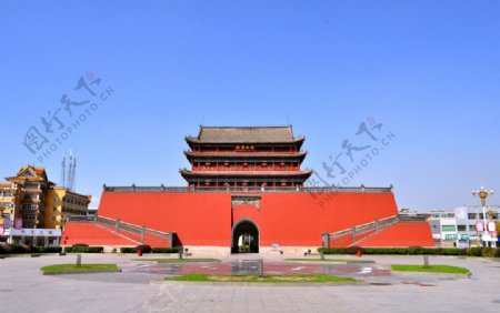 忻州城门楼图片