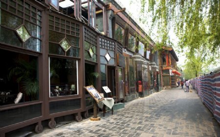 北京老屋过道图片