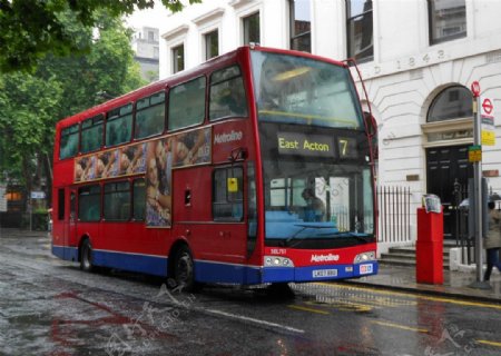 双层公交公交车图片