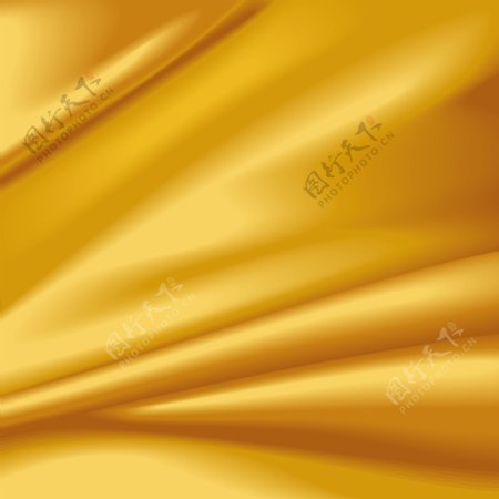 金色绸缎背景矢量素材图片