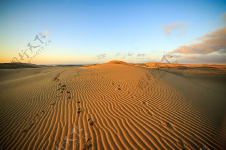 西北沙漠风景图片