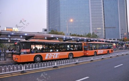 广州天河BRT公交线路图片