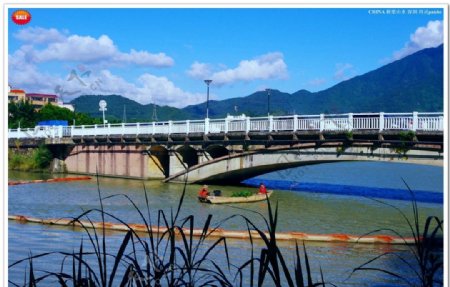 中国桥梁交通山水图片