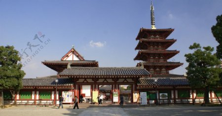 日本大阪四天王寺图片