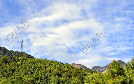 苍山风景图片