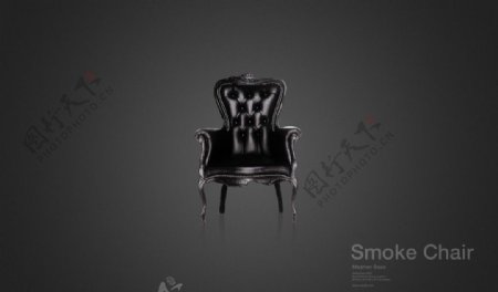 smokechair欧式独椅图片