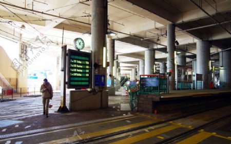 香港屯门轻铁车站图片