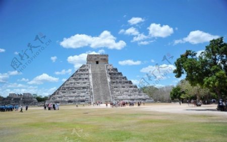 墨西哥玛雅金字塔图片