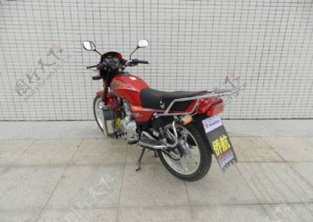 摩托车HJ1257D红图片
