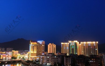 永春县城夜景图片