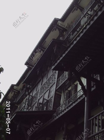 重庆古镇磁器口图片