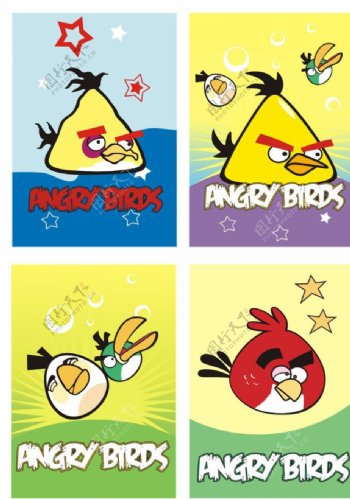 愤怒的小鸟系列图片